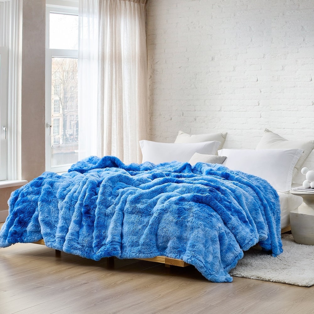 Snowball® Chunky Bunny - Coma Inducer® Blanket - Cloudy Day Blue