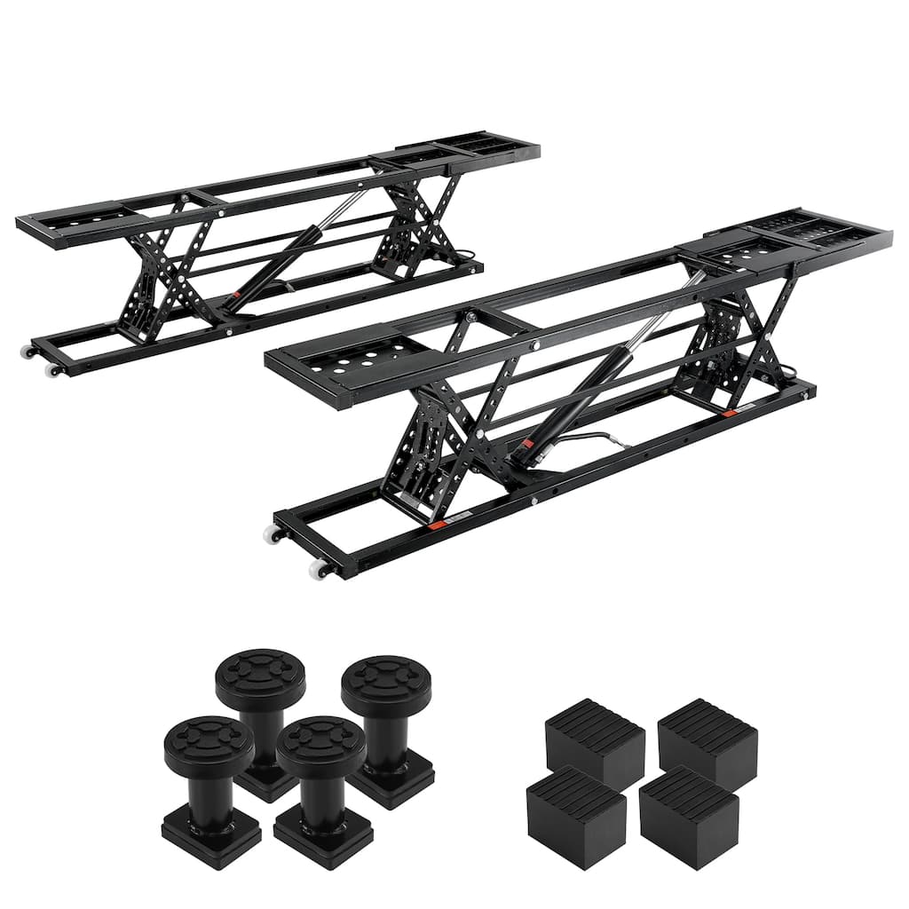 Car Lift with 120V Power Unit, Auto Car Jack Lifts for Home Garage Shop