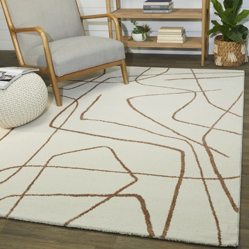 Descartes Abstract Modern Area Rug