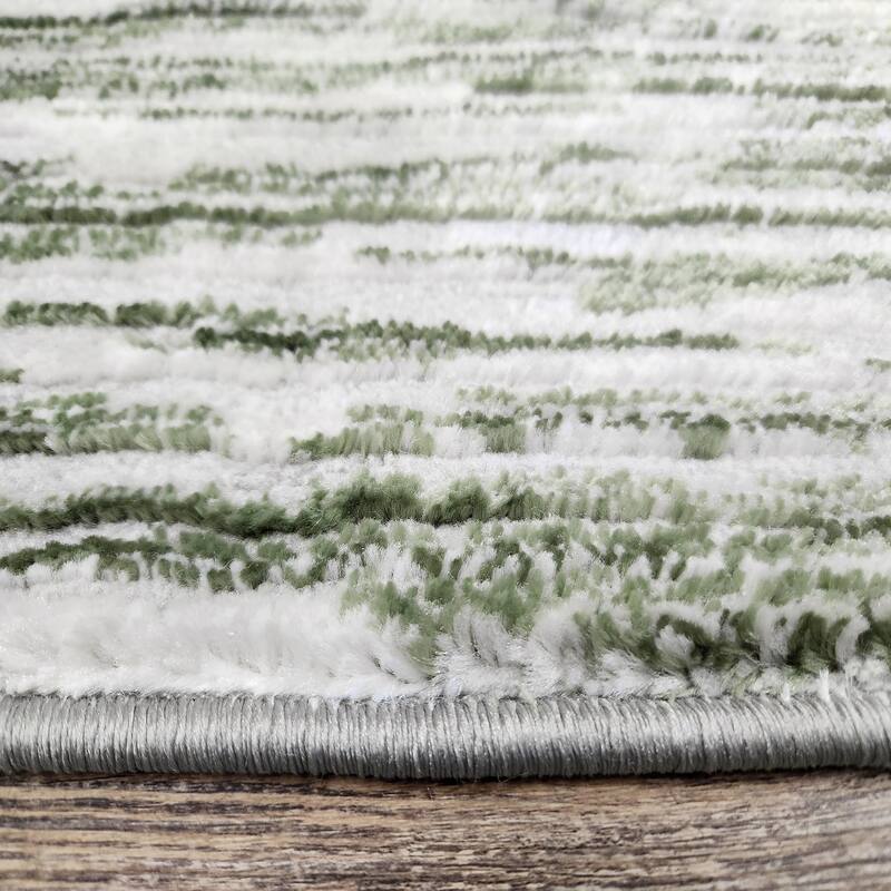 Admire Home Living Sognatore 1228 Transitional Striated Area Rug