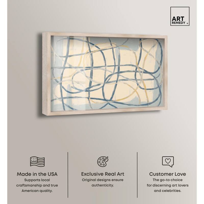 Unbroken Line I Shadowbox by Art Remedy