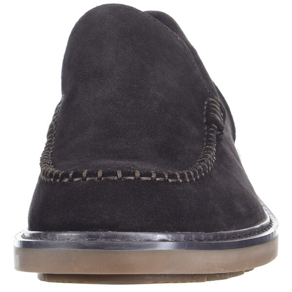 calvin klein men's vance suede loafers