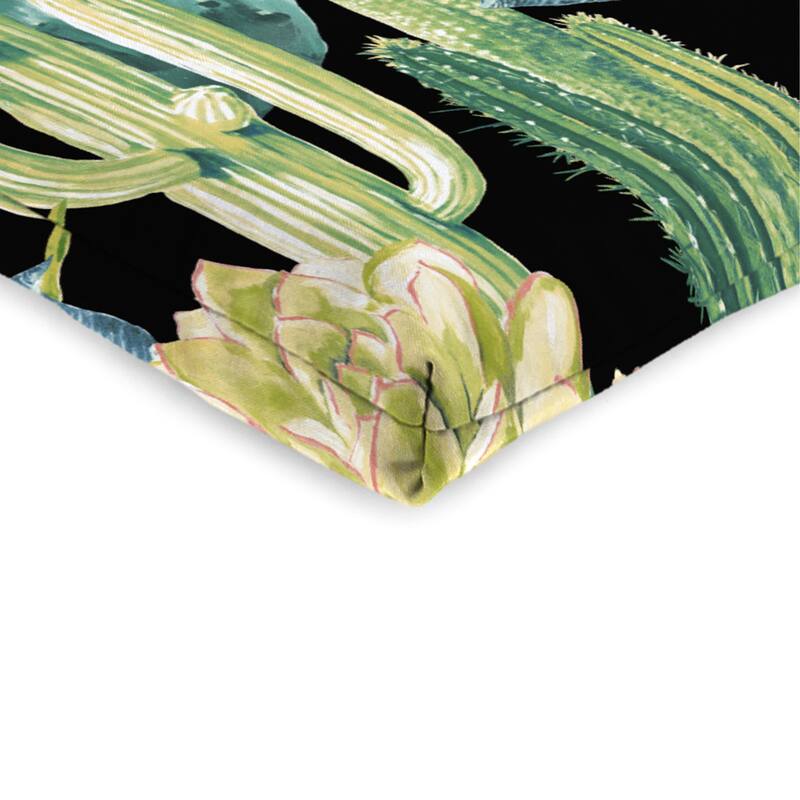 21" x 44" Outdoor Chair Cushion with Ties and Loop - 44'' L x 21'' W x 3.5'' H