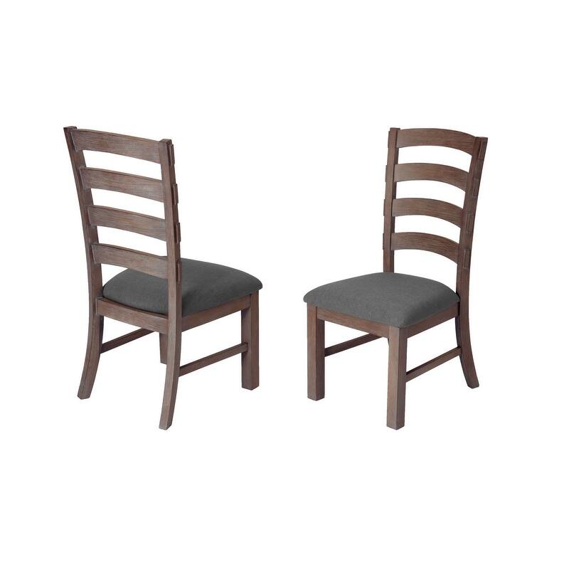 Best Quality Furniture Rustic Trestle 9-piece Dining Set