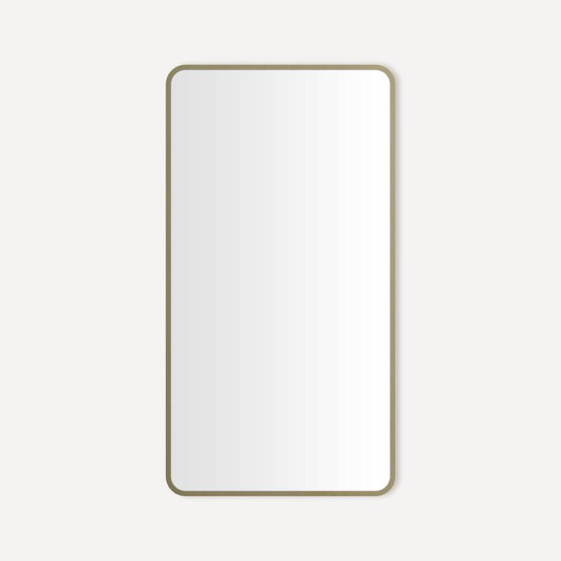Robern CM2444RC Craft Series 23-1/4" W x 44-1/4" H Modern Rectangular - Aged Brass
