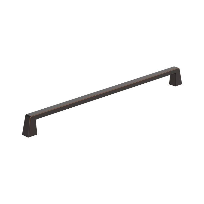 Amerock Blackrock Kitchen Cabinet Pull - 12-5/8 in Center to Center - Oil Rubbed Bronze