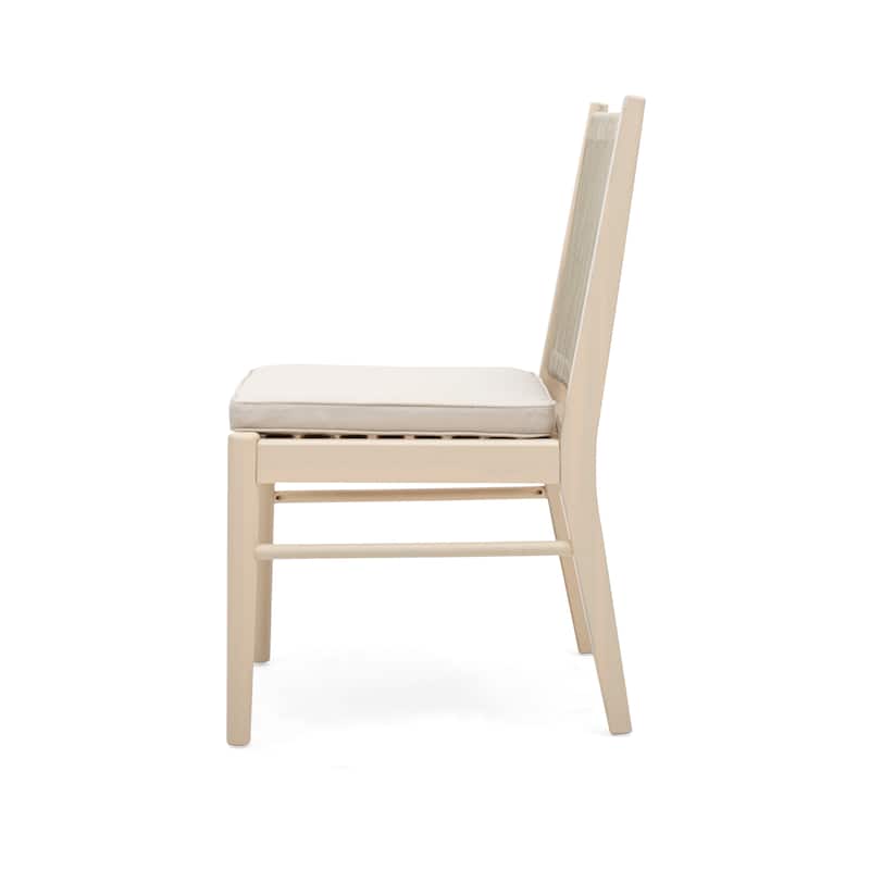 Cascade Outdoor Acacia Wood Dining Chairs With Cushions (Set of 2) by Christopher Knight Home