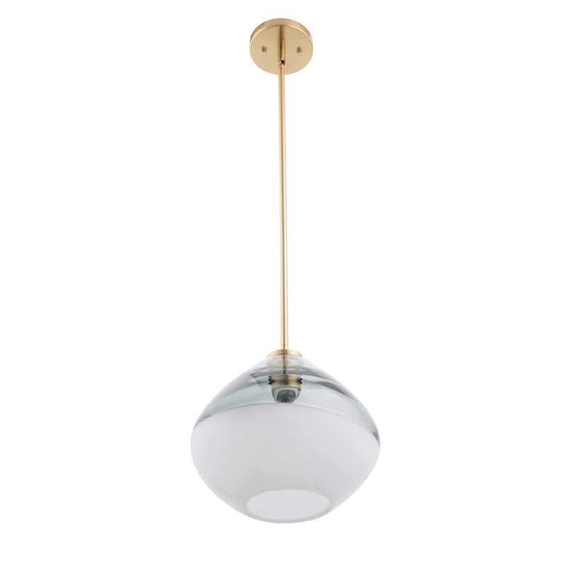 Brio Lighting Phoebe Glass Mini Pendant Light - Gold