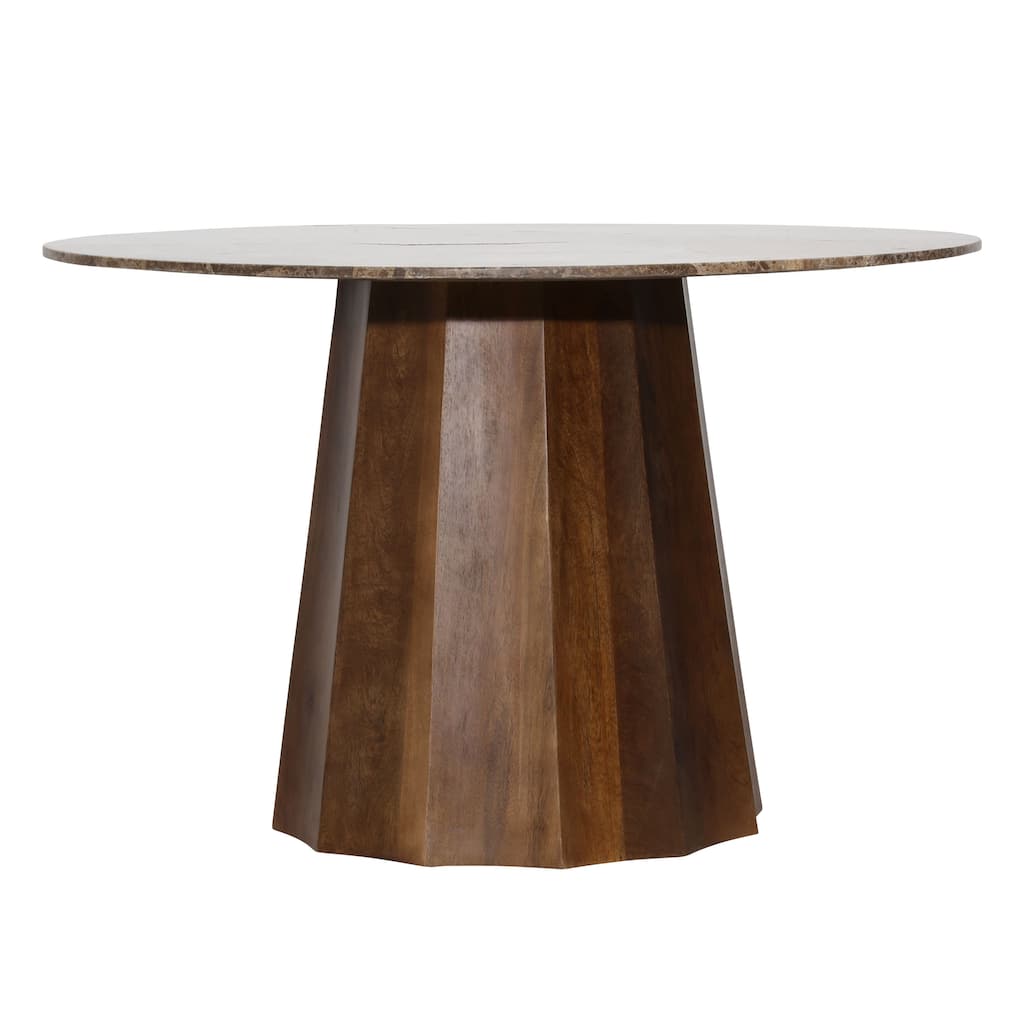 Adler 47" Wide Dining Table, Brown