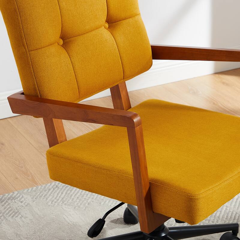 Art Leon Swivel Accent Home Office Chair with Adjustable Height