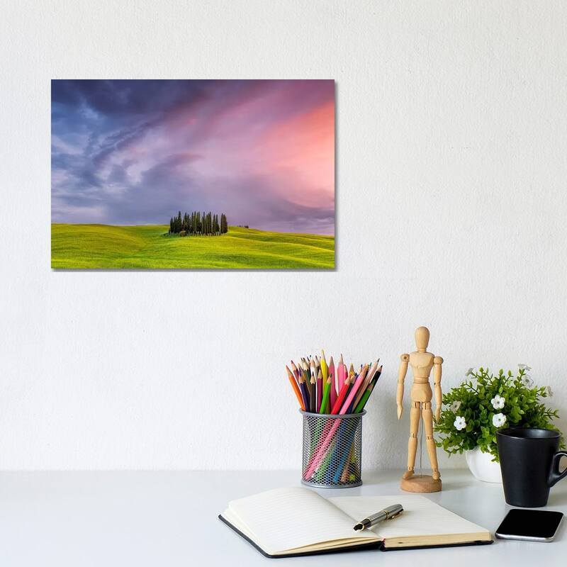iCanvas "To The Heavens, Tuscany, Italy" by Jim Nilsen Canvas Print - 8x12x0.75