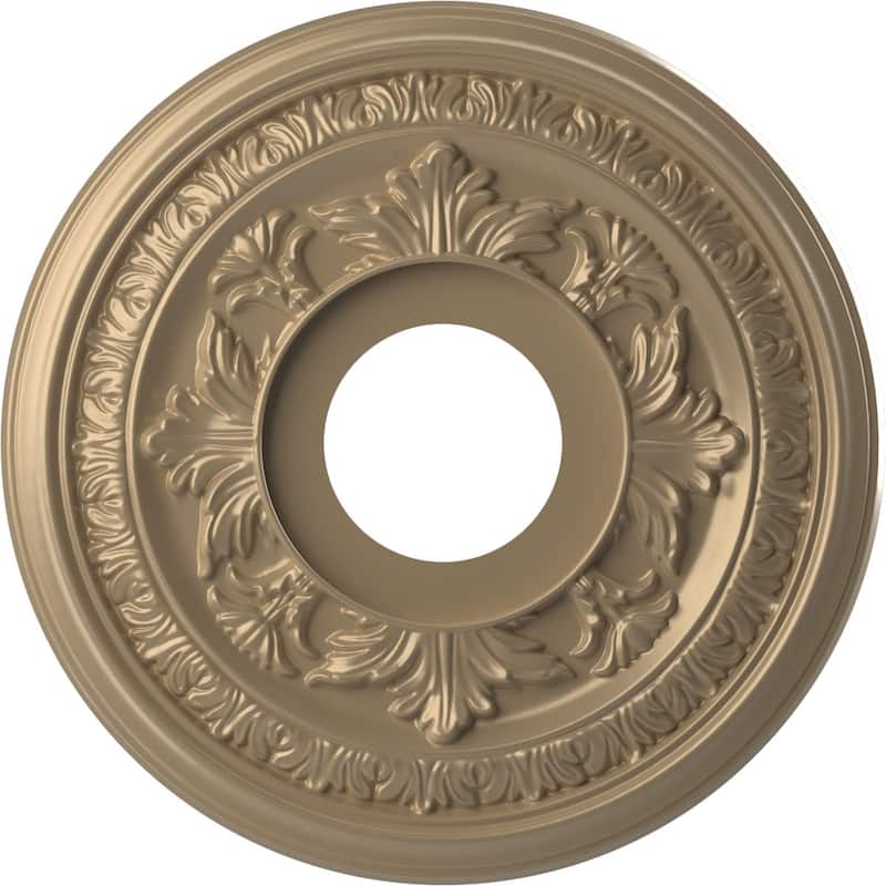 3 1/2" Inside Diameter - Baltimore Thermoformed PVC Ceiling Medallion