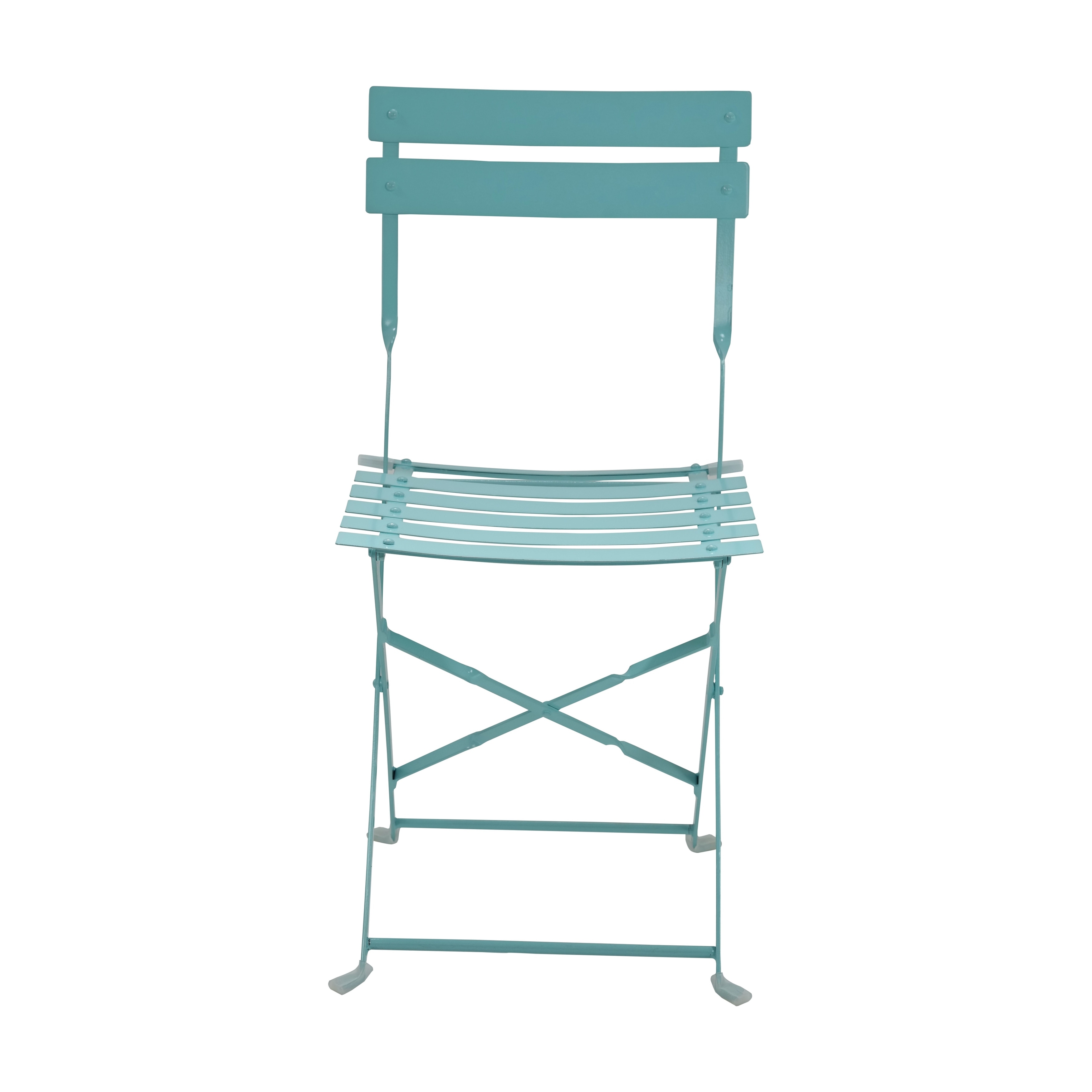 Folding metal bistro 2025 chairs