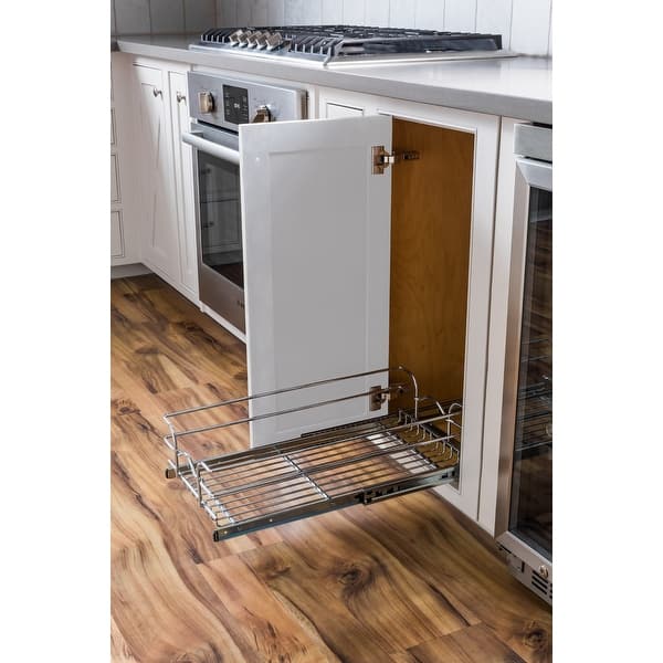 Shop Rev A Shelf 5wb1 1222 5wb Series 12 Wide By 22 Deep Pull