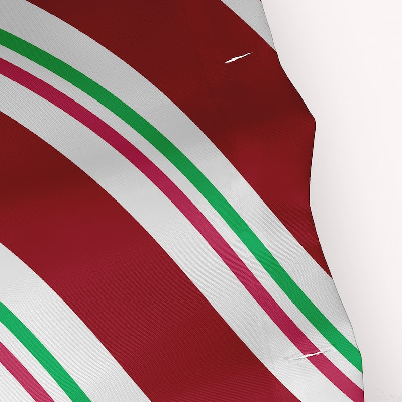 Candy Stripes Shower Curtain