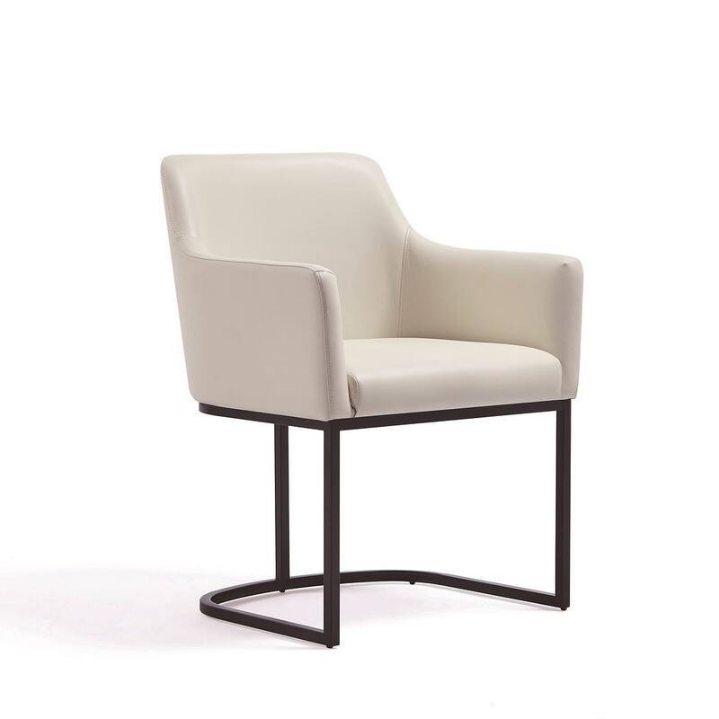 Manhattan Comfort Modern Serena Leatherette Upholstered Dining Chair Set