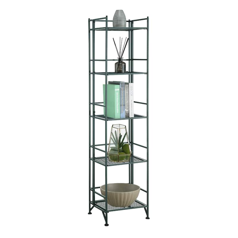 Convenience Concepts Xtra Storage 5 Tier Folding Metal Shelf