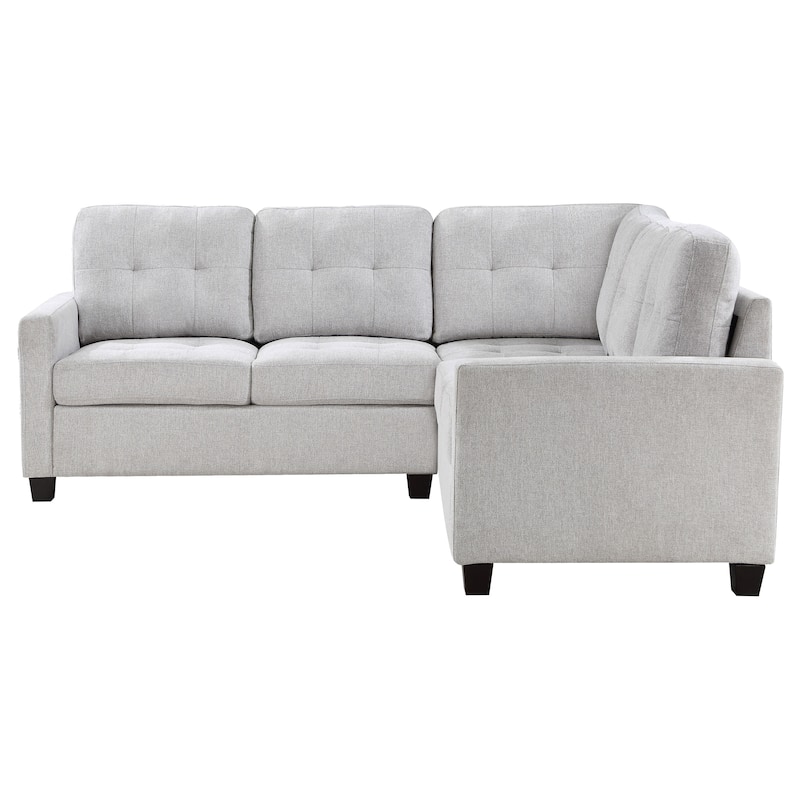 Georgina 3-piece Upholstered Sectional Sofa - 84.5" x 79" x 35.25"