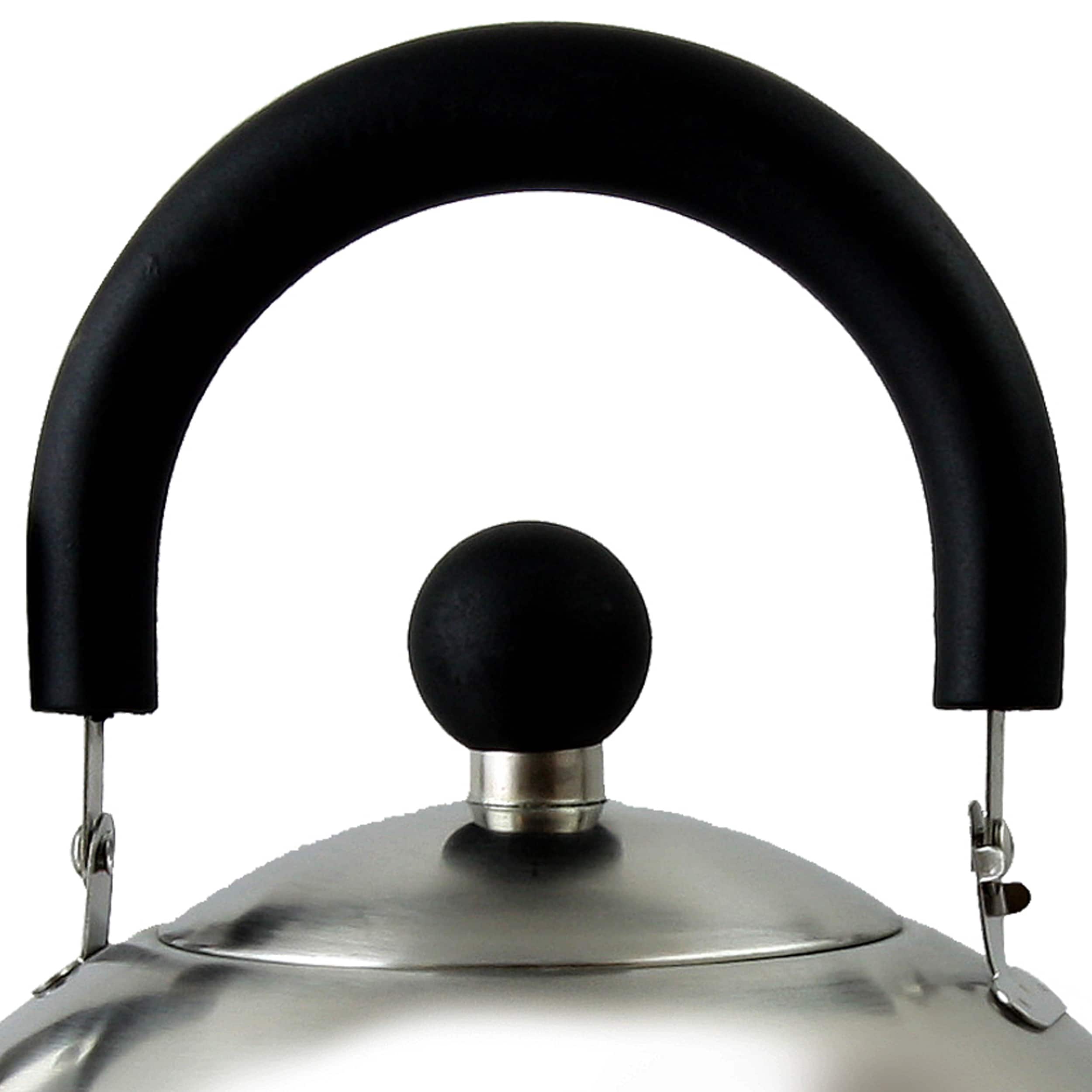 Mr. Coffee Carterton 1.5 Qt Stainless Steel Whistling Tea Kettle Bed