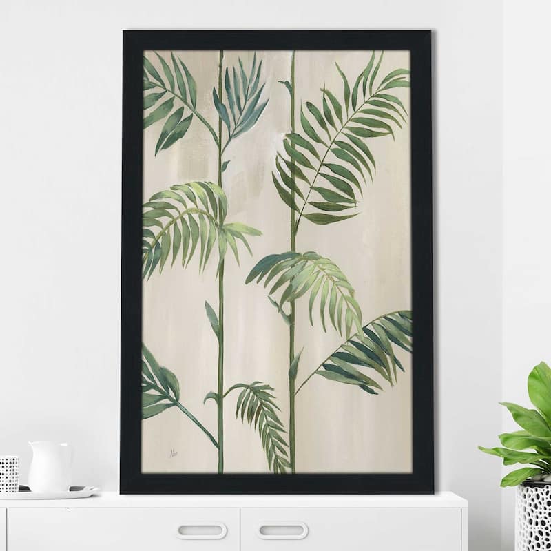 "Modern Fronds I" by Nan Print on Acrylic