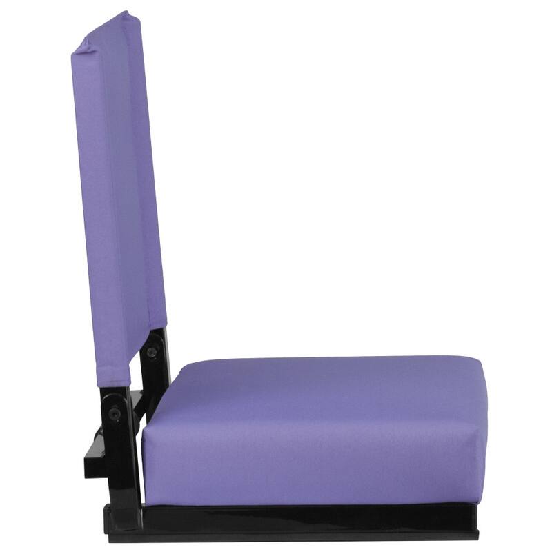 Ultra-Padded Stadium Chair - 18"W x 14"D x 18"H - 18"W x 14"D x 18"H
