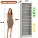 preview thumbnail 6 of 4, Freestanding 10-Tier Shoe Storage Cabinet,Narrow Wood Shoe Rack Shoe Organizer,Sturdy Closet Organizer Open Display Cabinet