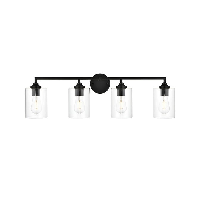 Elegant Lighting LD7315W33 Mayson 4 Light 10" Tall Bathroom Sconce