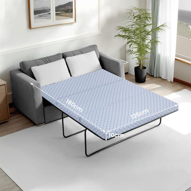 Foldable Pull Out Sofa Bed Replacement Mattress, Sofa Not Included