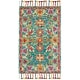 preview thumbnail 3 of 12, SAFAVIEH Handmade Aspen Josie Boho Tribal Wool Rug 3' x 5' - Turquoise/Purple