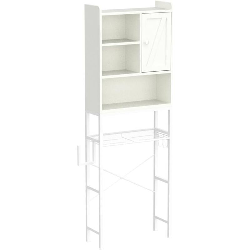 Mieres Wooden Bathroom Over The Toilet Storage Cabinet