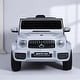 preview thumbnail 1 of 20, Licensed Mercedes-AMG G63 Ride On Car,12V Electric Car with Remote Control,LED Lights,MP3 Player,children car Motorized Vehicles White