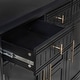 preview thumbnail 33 of 33, Christopher Knight Home - Alaric Acacia Wood Storage Cabinet with 3 Doors and 3 Drawers