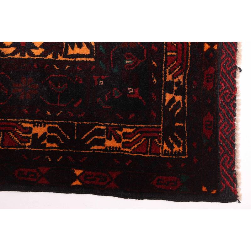 ECARPETGALLERY Hand-knotted Teimani Beige Wool Rug - 4'4 x 6'1