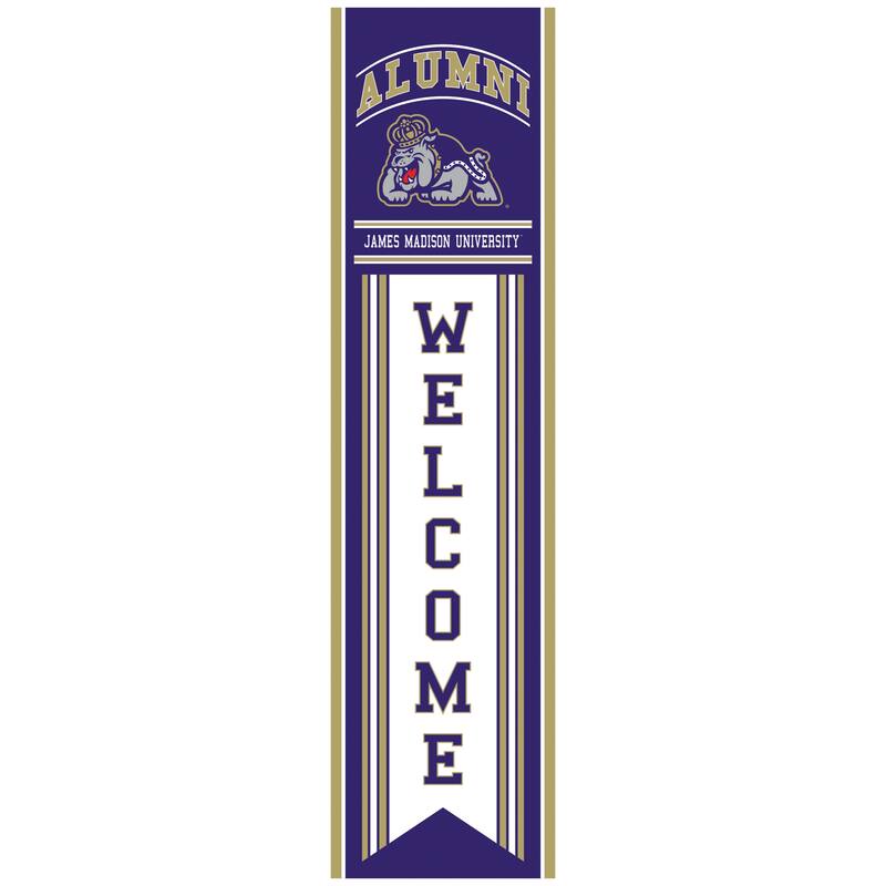 47" Porch Leaner Welcome Wall Sign, James Madison University - Multi