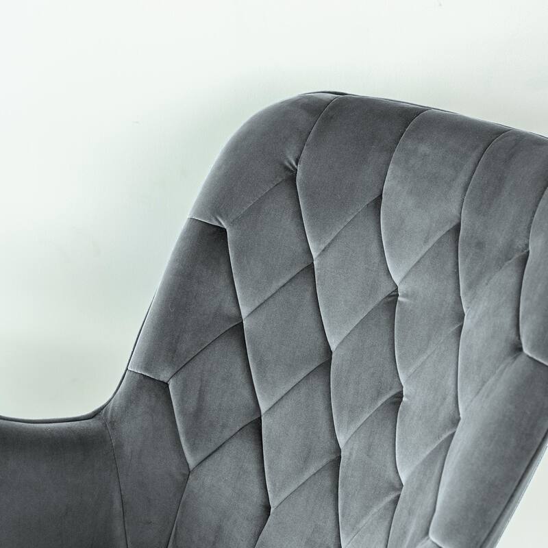 Hannah Mid Century Modern Rocking Chair