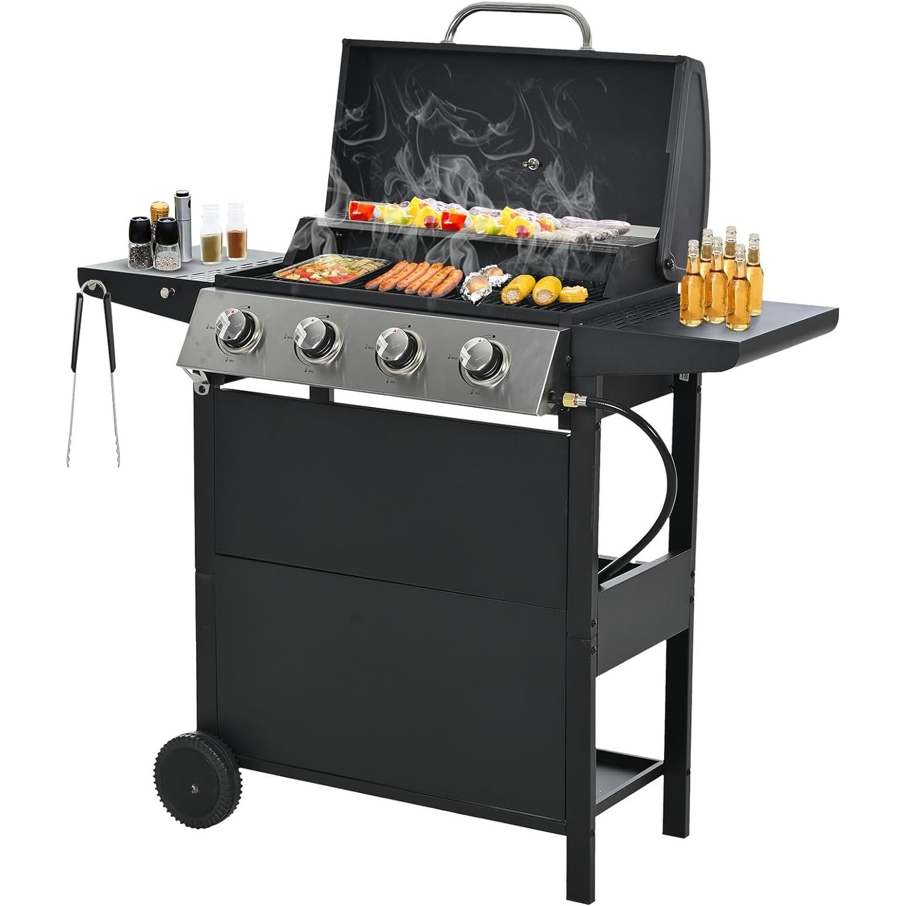 Burner Propane Small Gas Grills Walmart Expert Grill Burner With