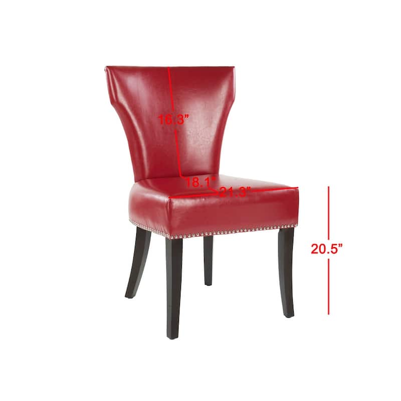 SAFAVIEH Tashina Nailhead Dining Chair (Set of 2) - 23Wx26Dx37H