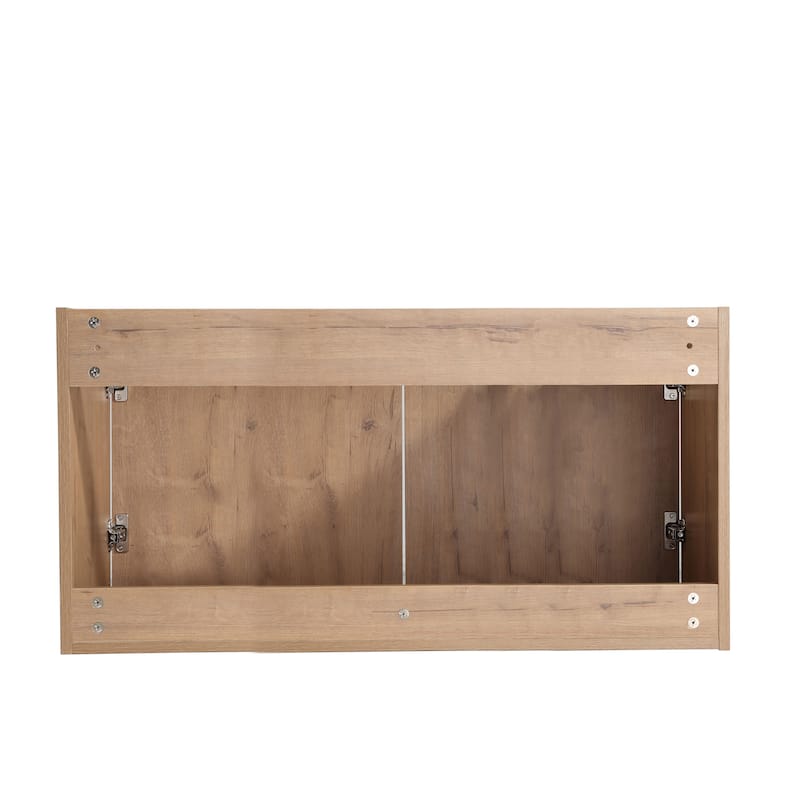 BNK 24"/30"/36" Single Sink Bathroom Vanity with Soft Close Door, Modern Floating Vanity