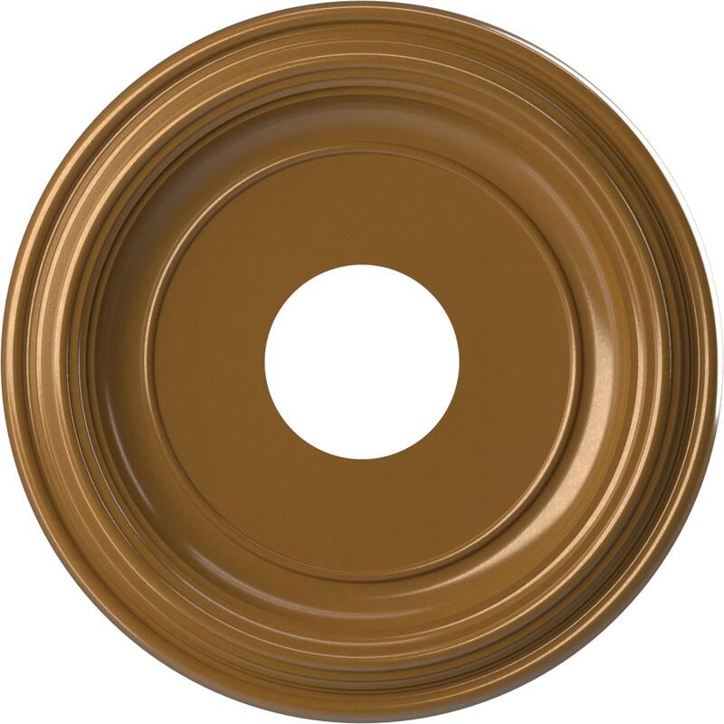 3 1/2" Inside Diameter - Traditional Thermoformed PVC Ceiling Medallion