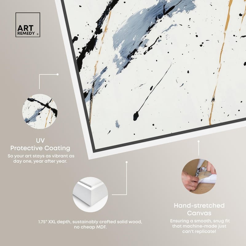 Splintered Impact II Canvas by Art Remedy