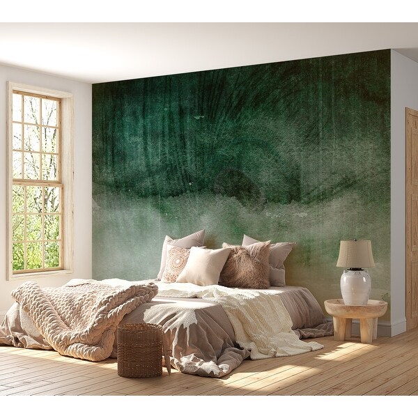 Surface Background Wallpaper Wall Mural - Green Concrete