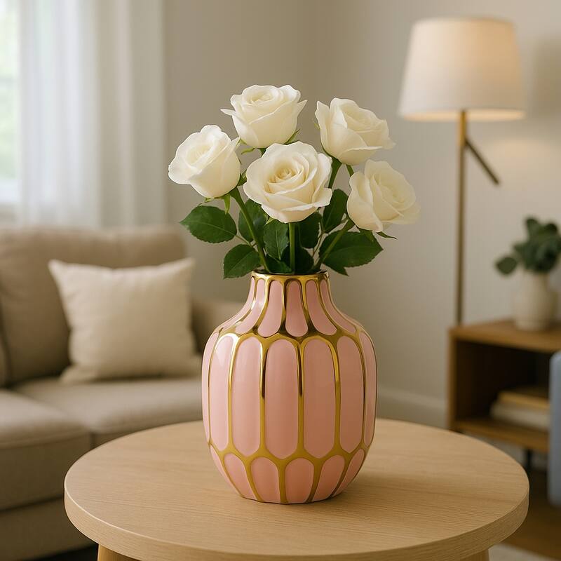 Decorative Ceramic Bud Modern Decorative Vase