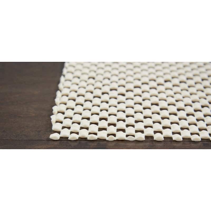 Nourison GridLoc NonSlip Cushioned Nonadhesive Rug Pad Ivory On