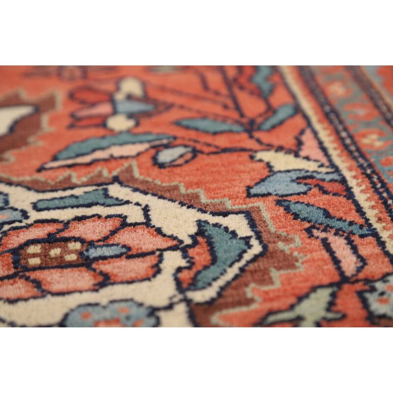 Pre-1900 Antique Sarouk Farahan Persian Rug Hand-Knotted Wool Carpet - 4'3" x 6'2"