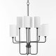 preview thumbnail 5 of 6, Quorum International 698-8 Charlotte 8 Light 30" Wide Chandelier