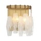 preview thumbnail 5 of 3, Minka Lavery 3622 Willow 2 Light 11" Tall Wall Sconce with Frosted