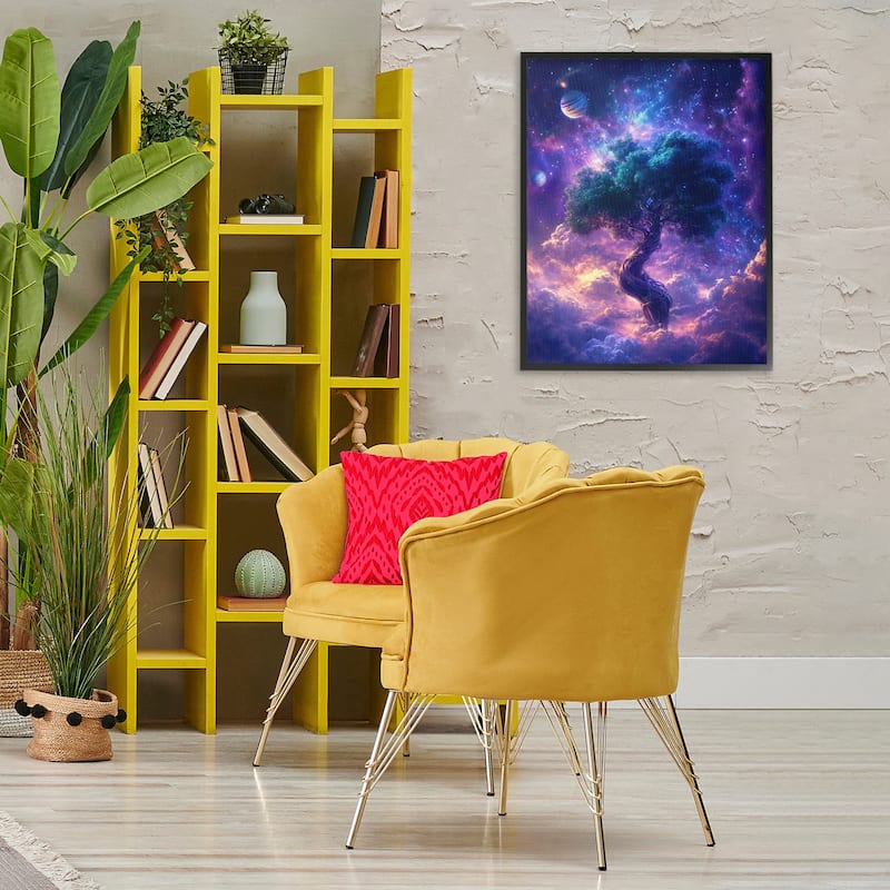 Stupell Tree Of Life Through Clouds Framed Giclee Art Design By Wumples