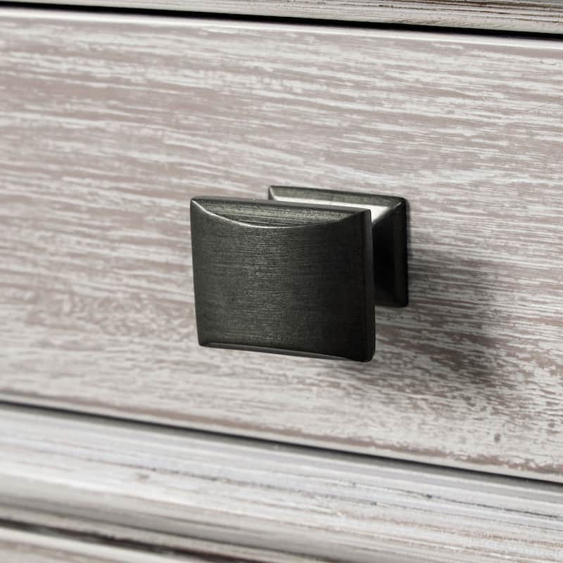 Furniture of America Eleanor Modern Rustic 3-Piece Weathered Grey Wood Panel Bedroom Set with Dentil Molding