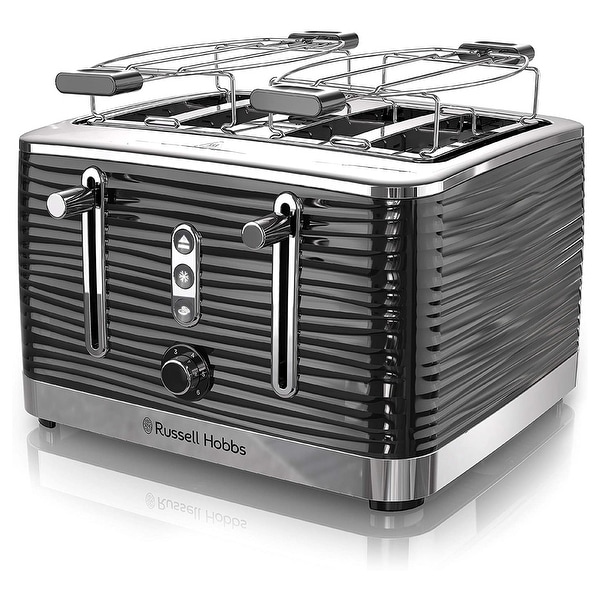 Russell Hobbs Retro Style 4 Slice Toaster Black