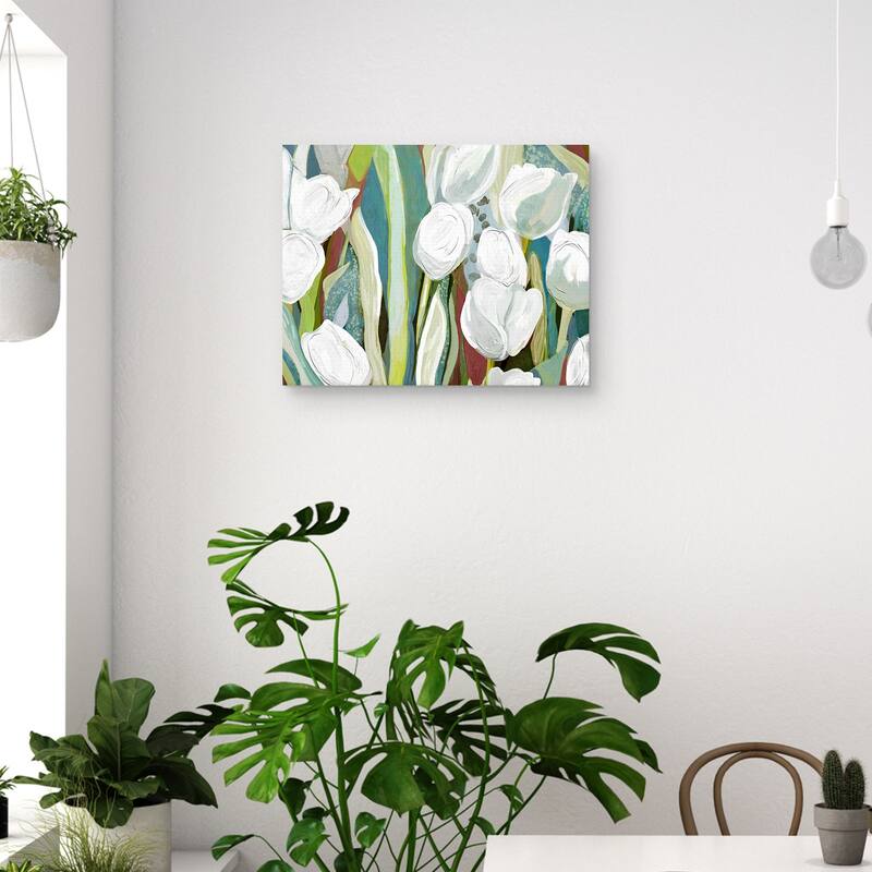 Organic Garden by Studio Arts Canvas Art Print